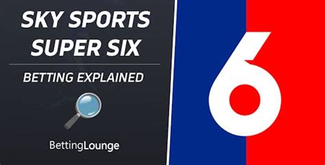 supersix sky|sky super six predictions today.